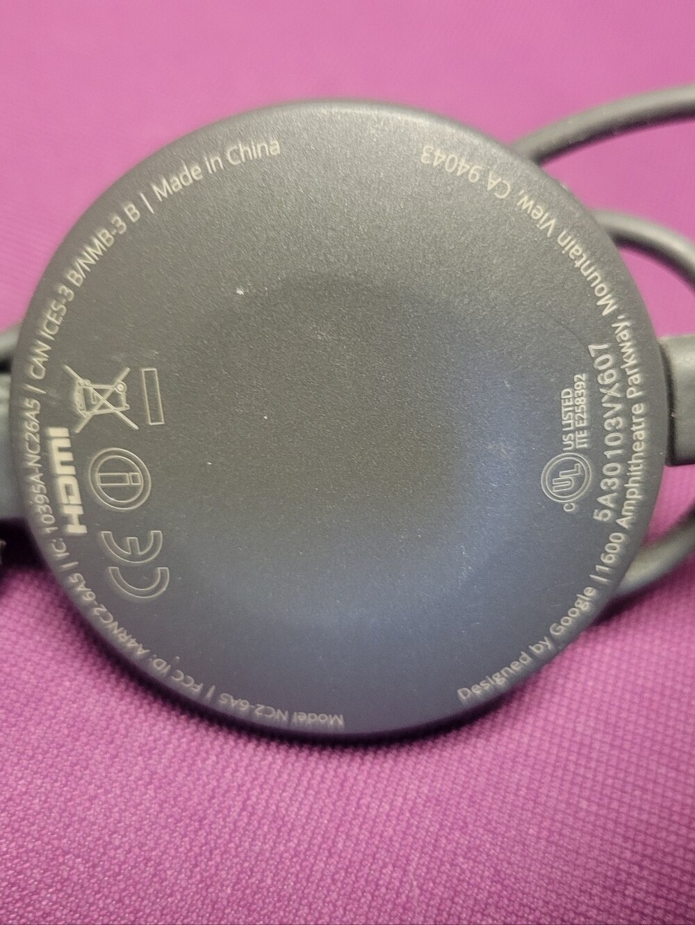 Google Chromecast 2nd Generation